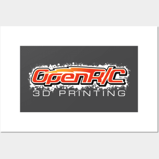 OpenR/C 3D Printing "Splash" Posters and Art